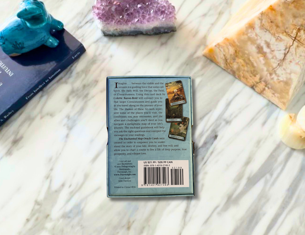 The Enchanted Map Oracle Cards | Colette Baron-Reid | 2011 | Pre-Owned