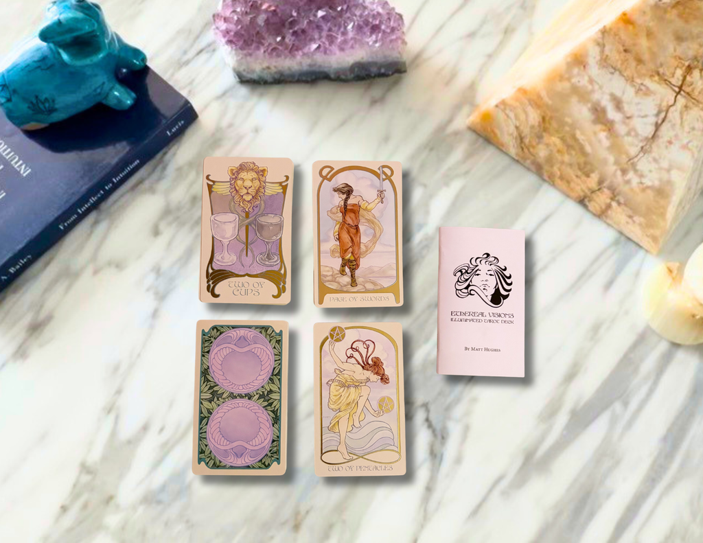 Ethereal Visions: An Illuminated Tarot | Matt Hughes | 2018 | Pre-Owned