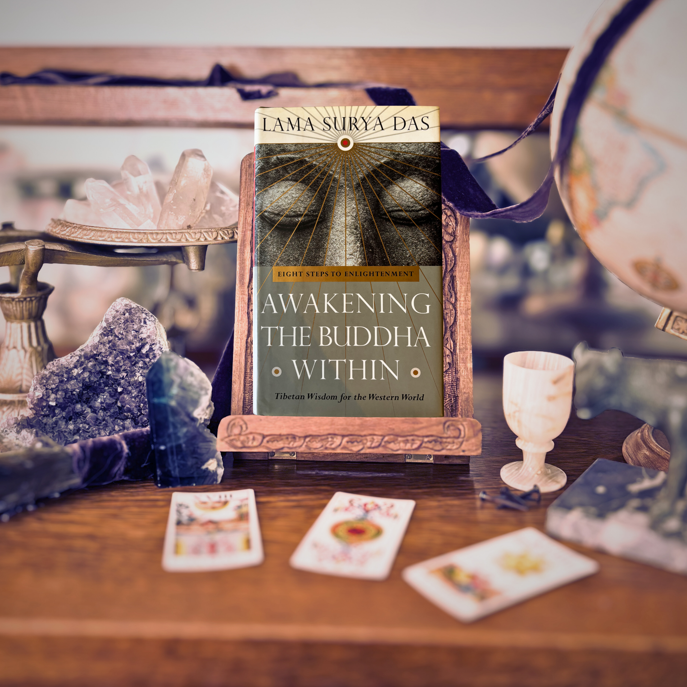 Awakening the Buddha Within: Eight Steps to Enlightenment | Lama Surya Das | 1997 | Pre-Owned