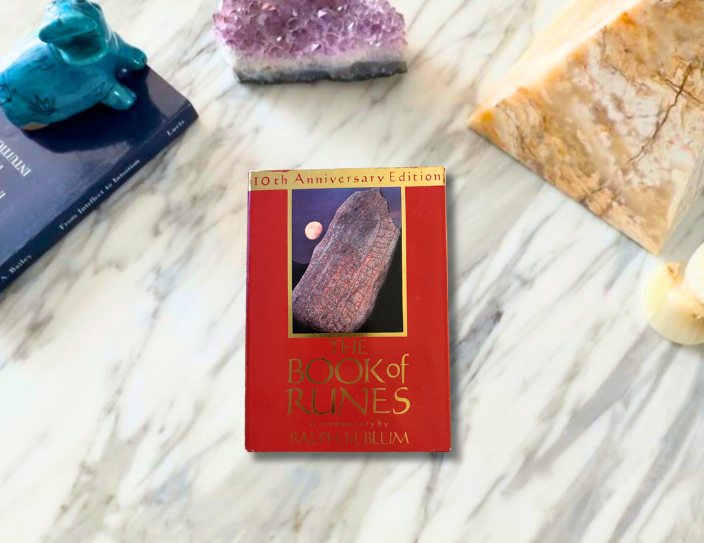 The Book of Runes | 10th Anniversary Edition 1993  | Ralph H. Blum | Pre-Owned
