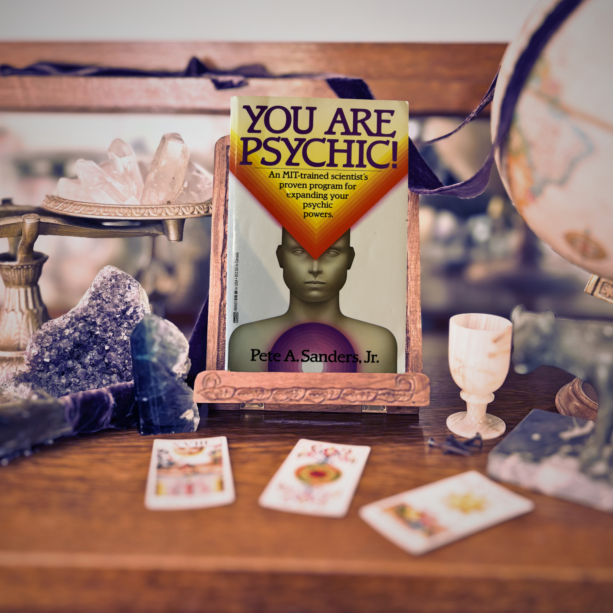 You Are Psychic : The Free Soul Method | Pete A. Sanders Jr. | 1989 | Pre-Owned