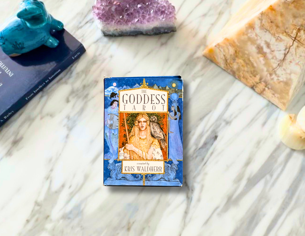 The Goddess Tarot | Kris Waldherr | 1997 First Belgian Printing | Pre-Owned