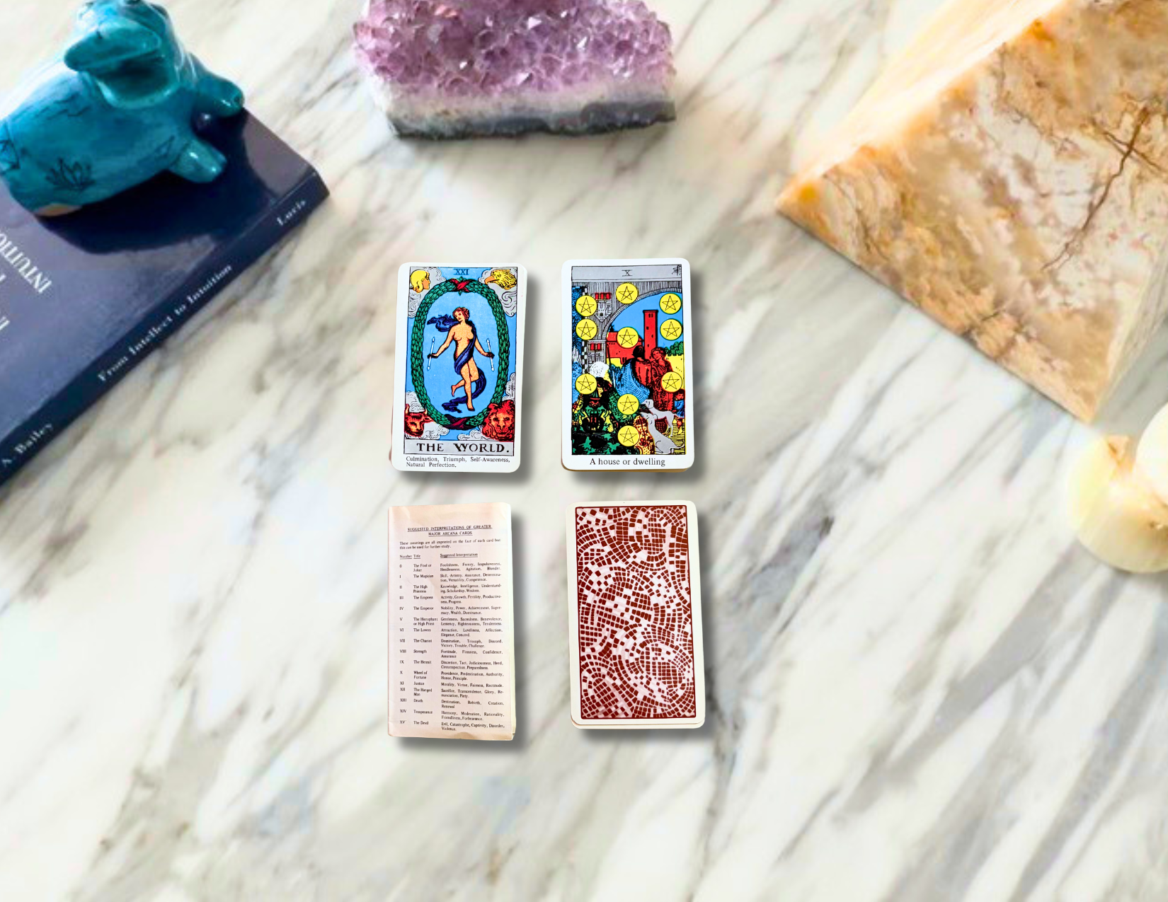 Merrimack Rider-Waite Tarot | 1961–1970s | Pre-Owned
