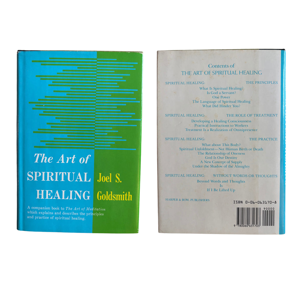 The Art of Spiritual Healing | Joel Goldsmith | 1959? | Pre-Owned-Haus of Darkness, Haus of Light
