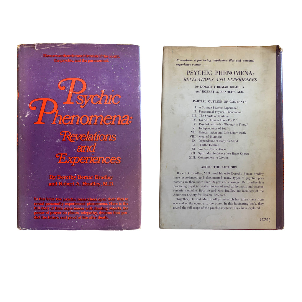 Psychic Phenomena | Dorothy & Robert Bradley | 1971 | Pre-Owned-Haus of Darkness, Haus of Light