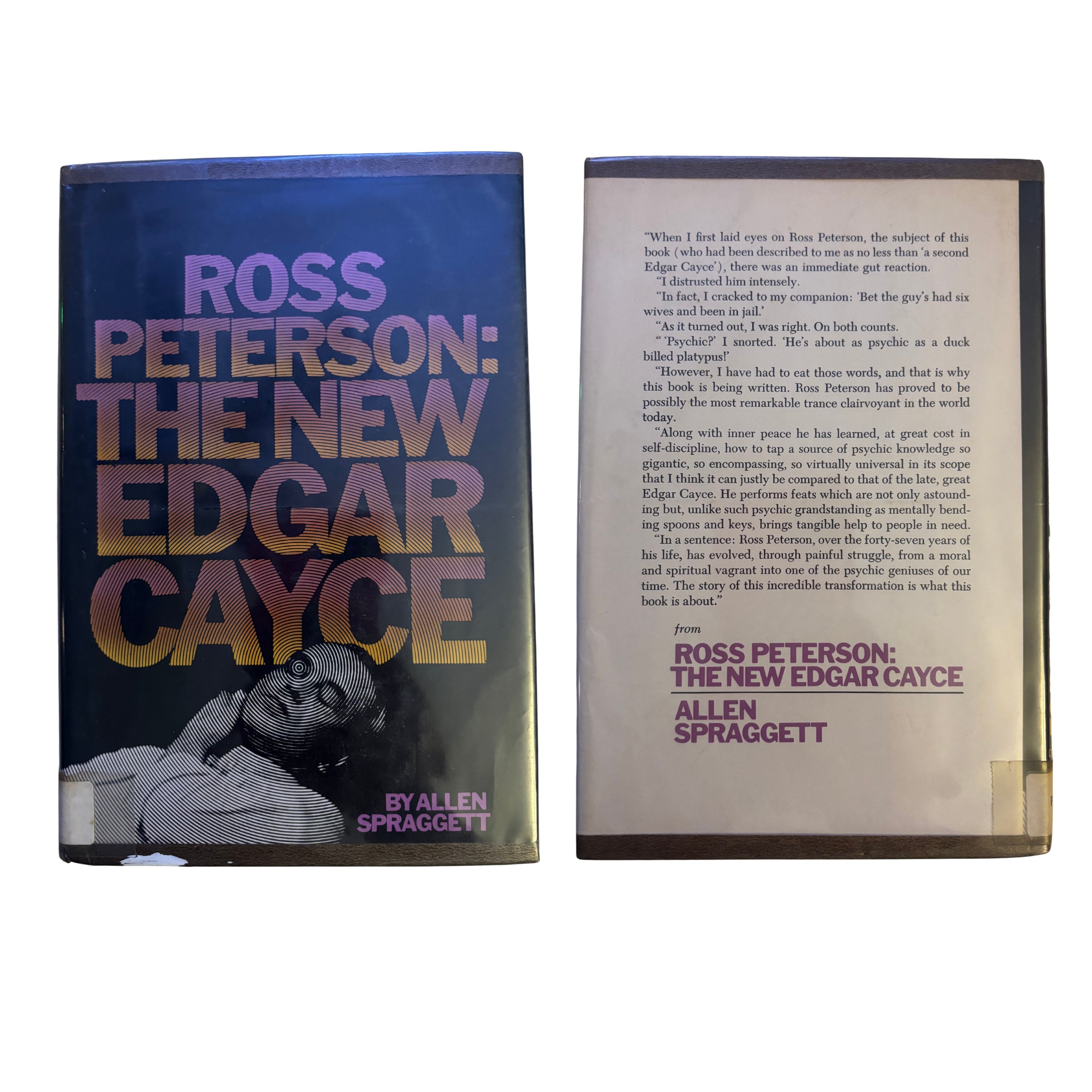 Ross Peterson The New Edgar Cayce, a Guide to Health and Happiness | Allen Spraggett | 1977 | Pre-Owned-Haus of Darkness, Haus of Light