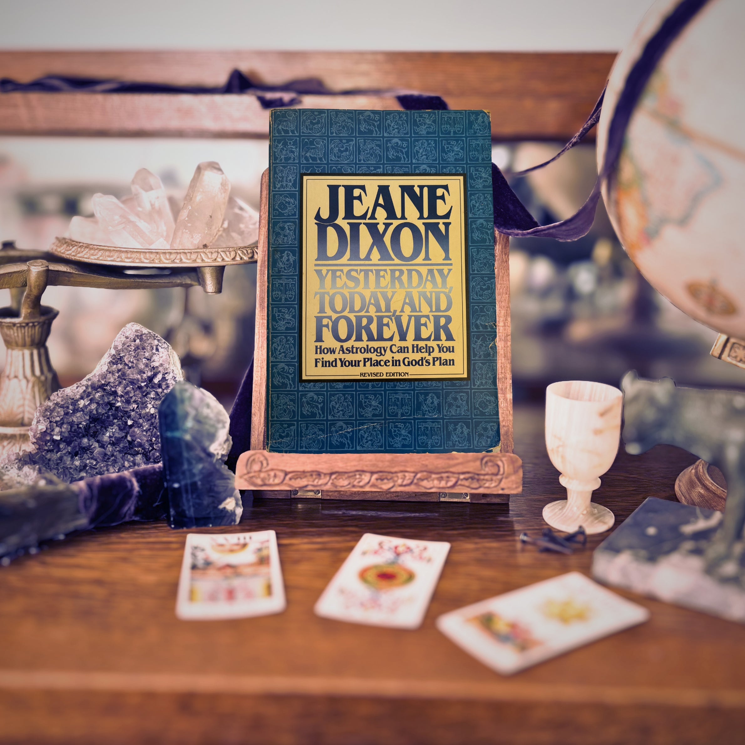 Yesterday, Today and Forever: How Astrology Can Help You Find Your Place in Gods Plan | Jeane Dixon | 1987 | Pre-Owned-Haus of Darkness, Haus of Light