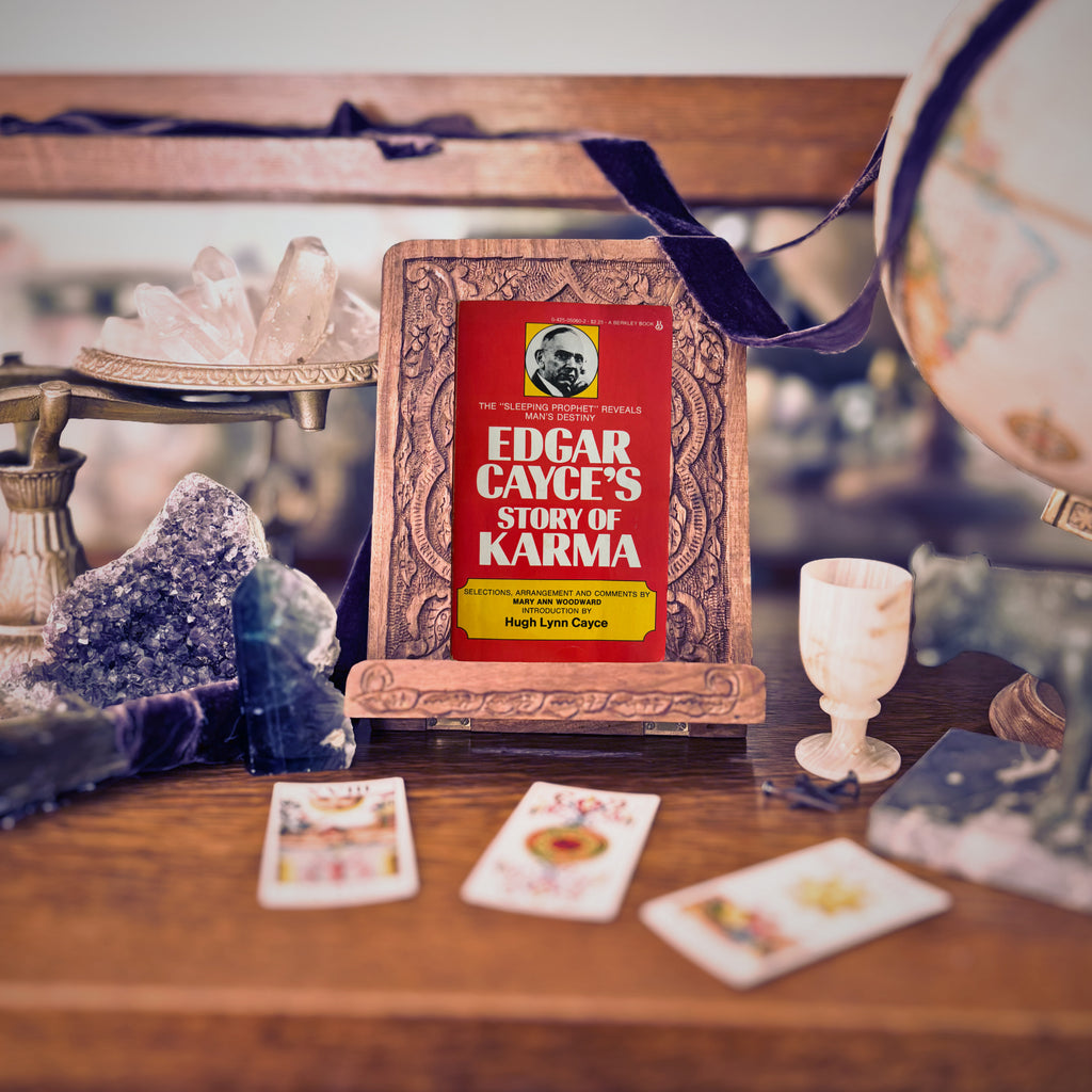 Edgar Cayce's Story of Karma | Mary Ann Woodward | 1984 | Pre-Owned-Haus of Darkness, Haus of Light