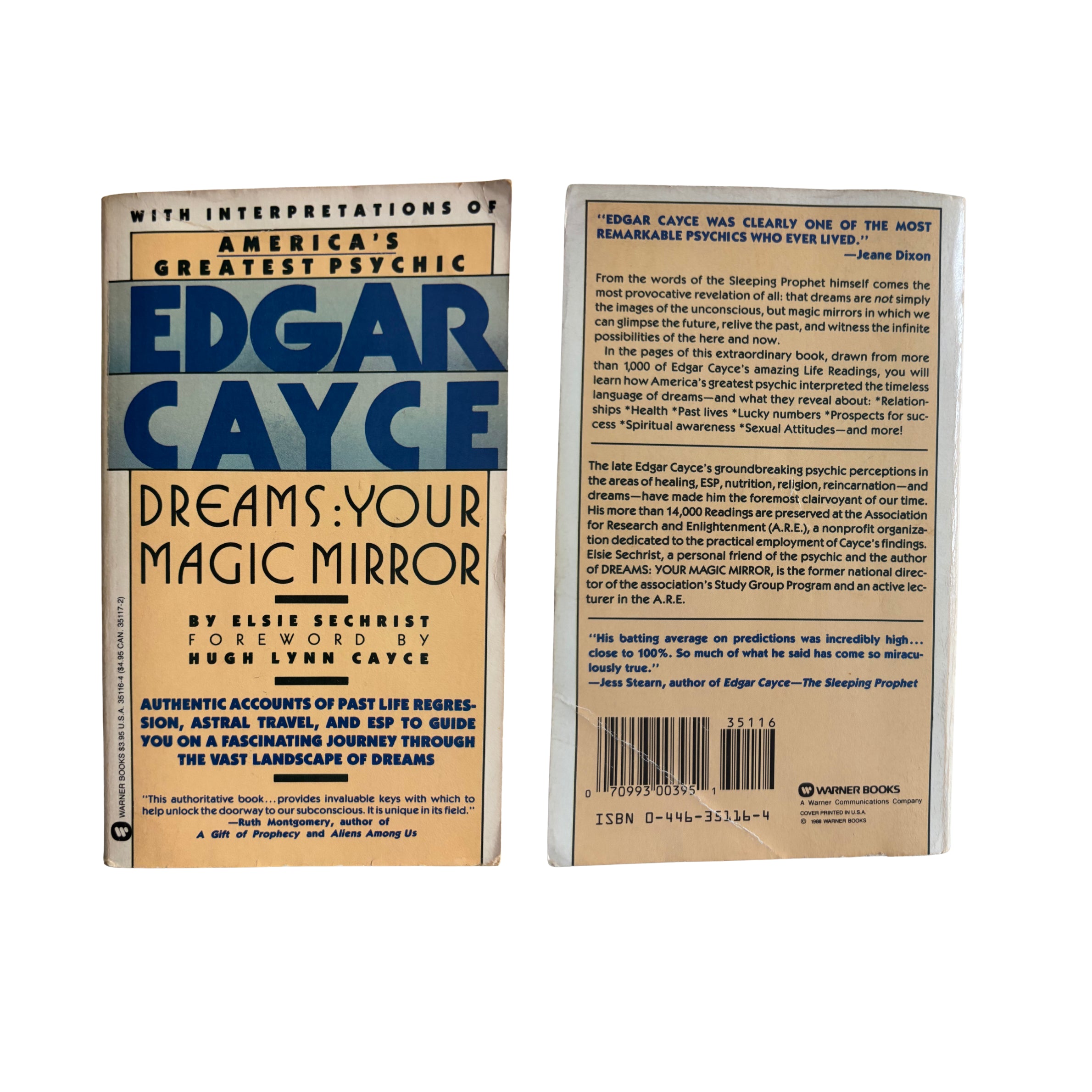 Edgar Cayce Dreams Your Magic Mirror | Elsie Sechrist | Pre-Owned-Haus of Darkness, Haus of Light