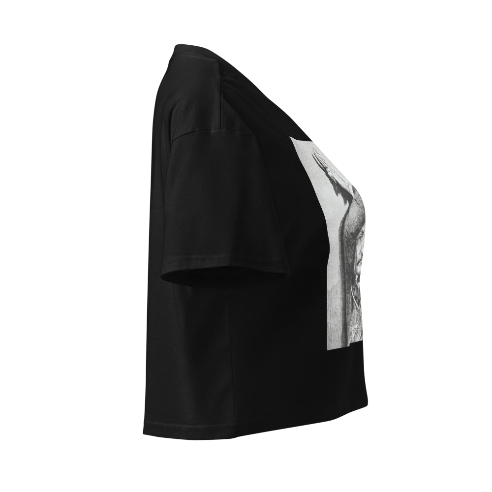 Devil Worship from "The Freemason" by Eugen Lennhoff | Crop Top-Haus of Darkness, Haus of Light