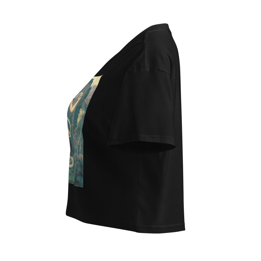 The Spring Witch by George Wilson | Crop Top-Haus of Darkness, Haus of Light