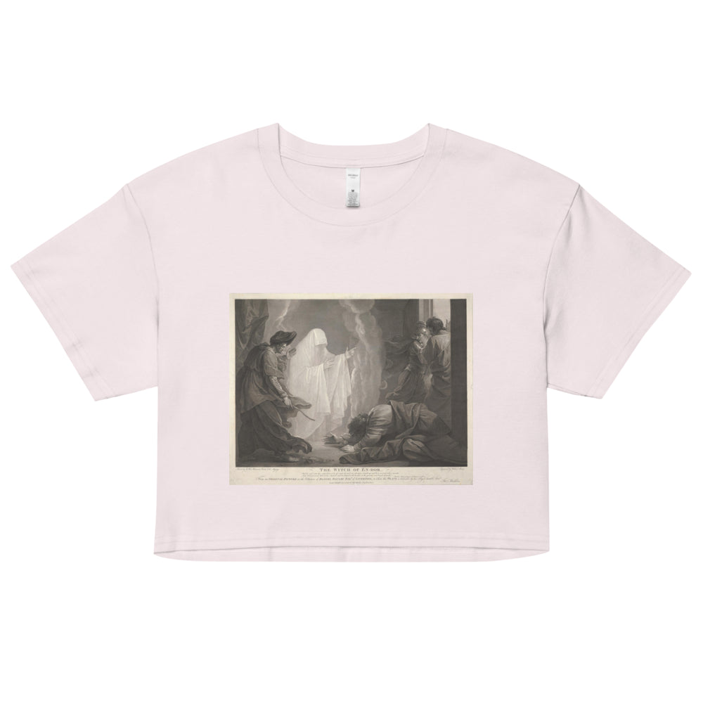 The Witch of En-dor by William Sharp | Crop Top-Haus of Darkness, Haus of Light