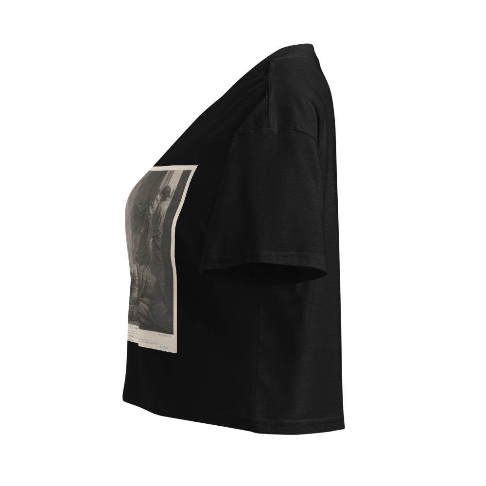 The Witch of En-dor by William Sharp | Crop Top-Haus of Darkness, Haus of Light
