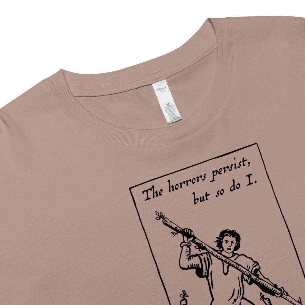 The Horrors Persist Tarot | Crop Top-Haus of Darkness, Haus of Light