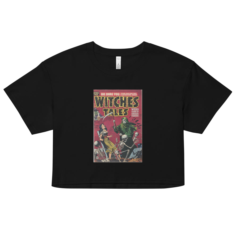 Witches Tales "Grim Reaper" | Crop Top-Haus of Darkness, Haus of Light