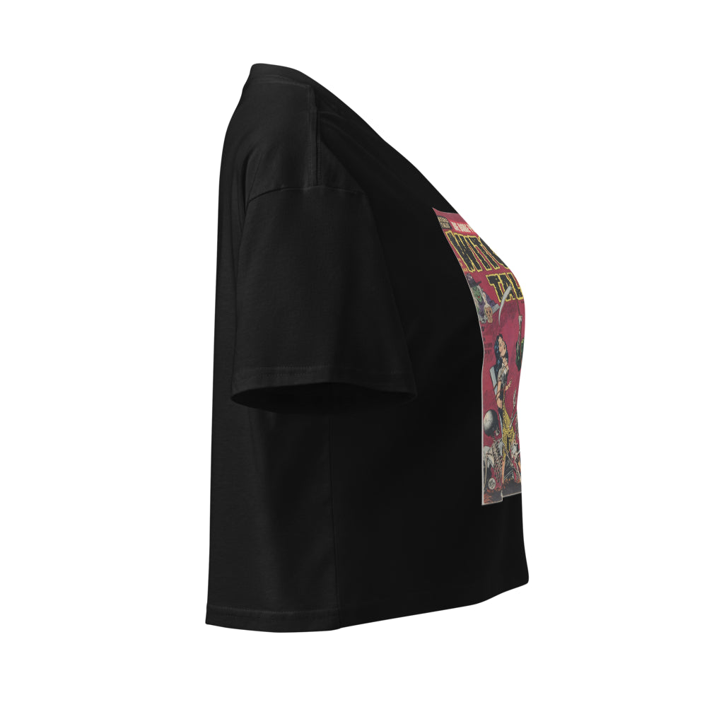 Witches Tales "Grim Reaper" | Crop Top-Haus of Darkness, Haus of Light