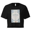 "Libra" Vintage French Astrology Oracle | Crop Top-Haus of Darkness, Haus of Light