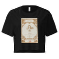 "Leo" Vintage French Astrology Oracle | Crop Top-Haus of Darkness, Haus of Light