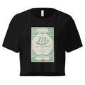 "Virgo" Vintage French Astrology Oracle | Crop Top-Haus of Darkness, Haus of Light