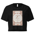 "Aries" Vintage French Astrology Oracle | Crop Top-Haus of Darkness, Haus of Light