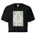"Gemini" Vintage French Astrology Oracle | Crop Top-Haus of Darkness, Haus of Light
