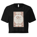 "Scorpio" Vintage French Astrology Oracle | Crop Top-Haus of Darkness, Haus of Light