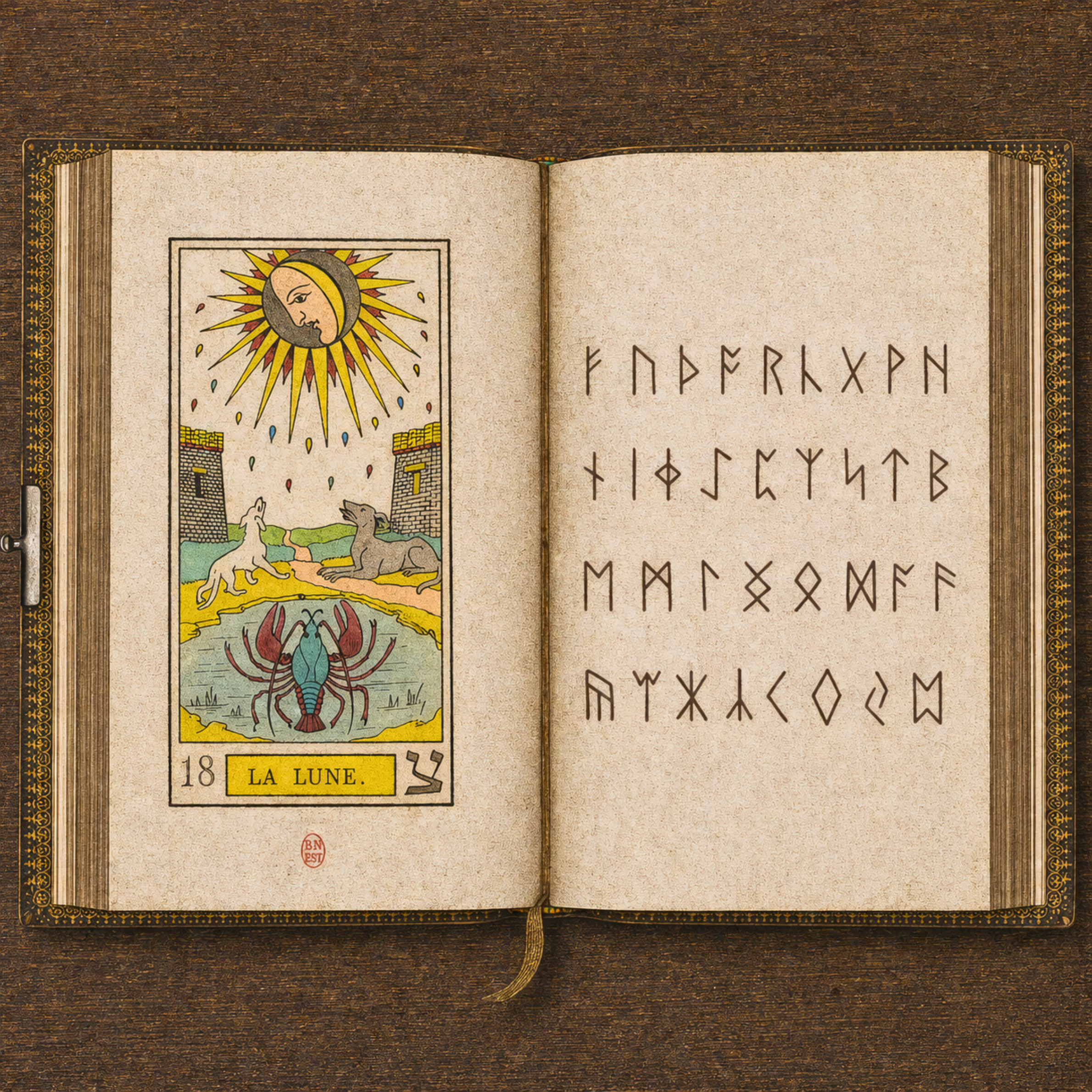 Mini Oracle: 3-Card Tarot + Rune Email Reading | Email