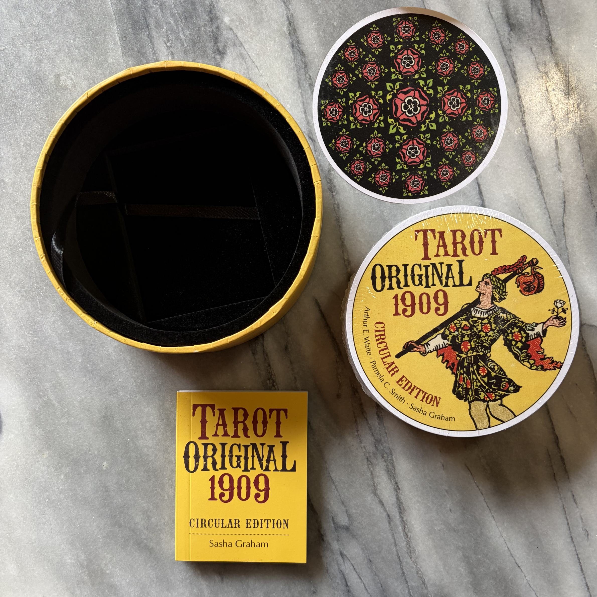 Tarot Original 1909: Circular Edition | Arthur Edward Waite & Pamela Colman Smith | 2021 | New with Water-Damaged Outer Box