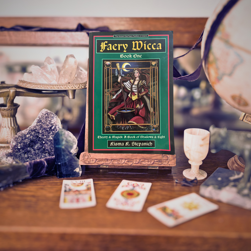 Faery Wicca, Book 1: Theory and Magick, a Book of Shadows and Lights | Kisma K Stepanich | 1998 | Pre-Owned