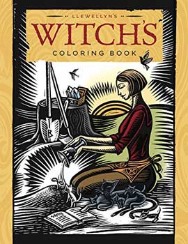 Witch's coloring book | Llewellyn | New