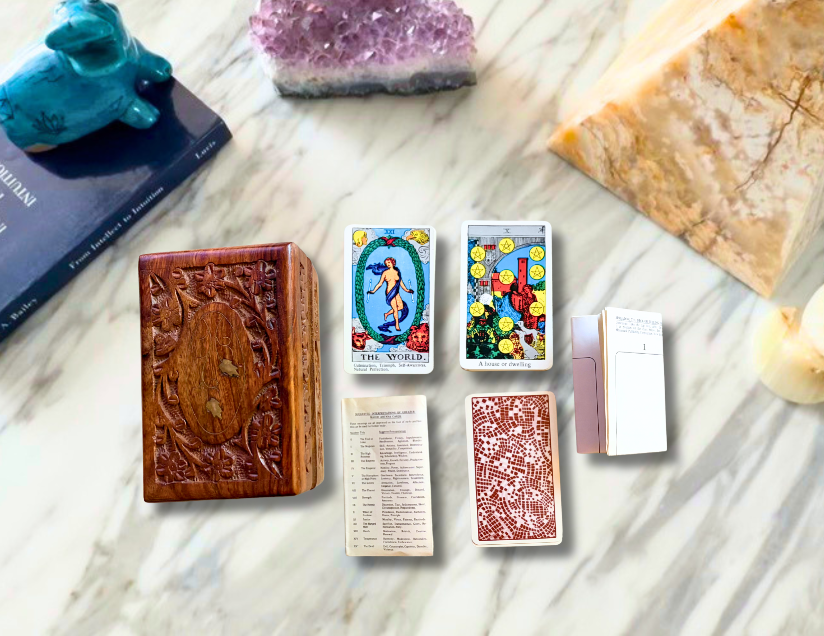 Merrimack Rider-Waite Tarot | 1961–1970s | Pre-Owned