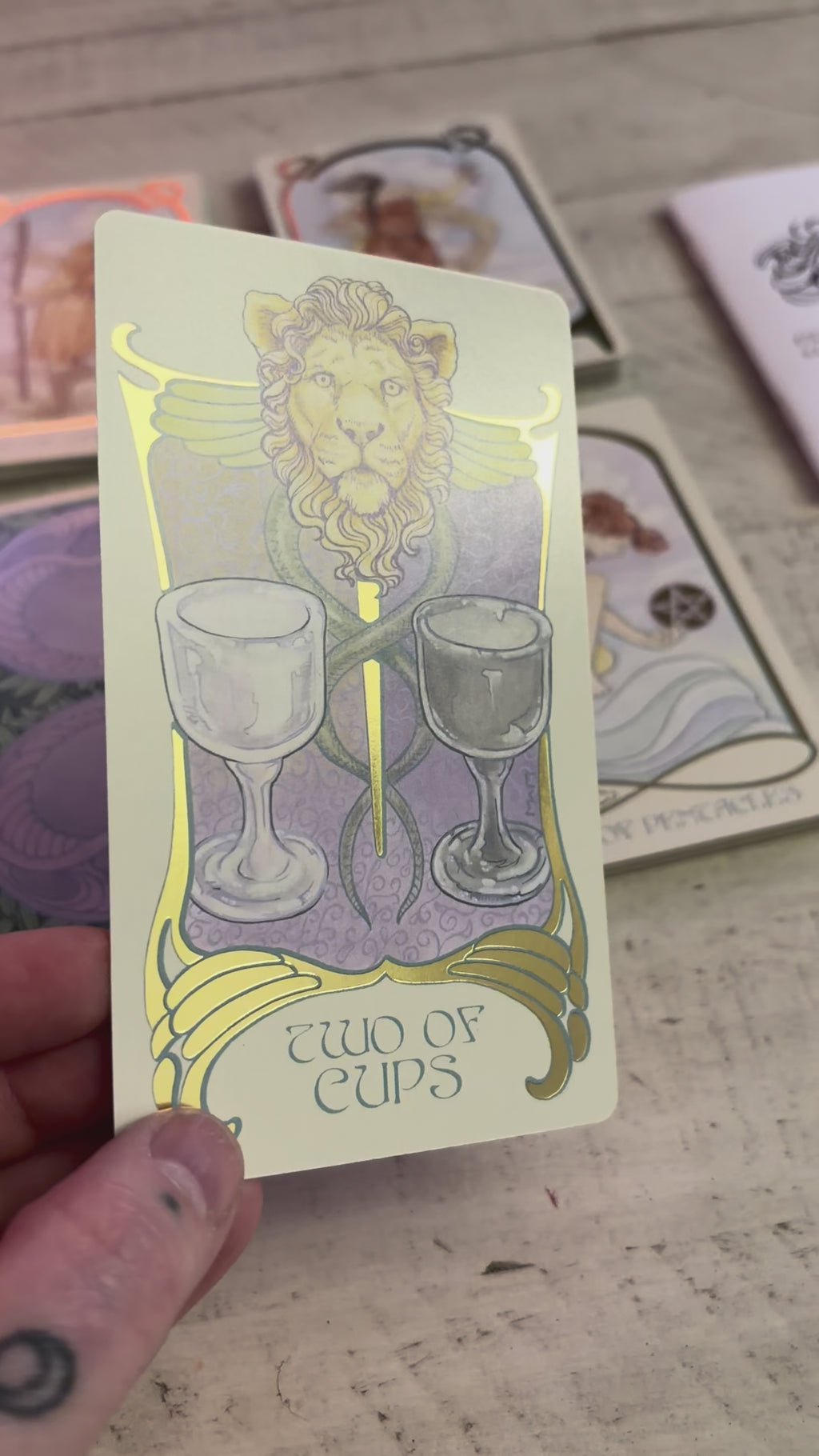 Ethereal Visions: An Illuminated Tarot | Matt Hughes | 2018 | Pre-Owned