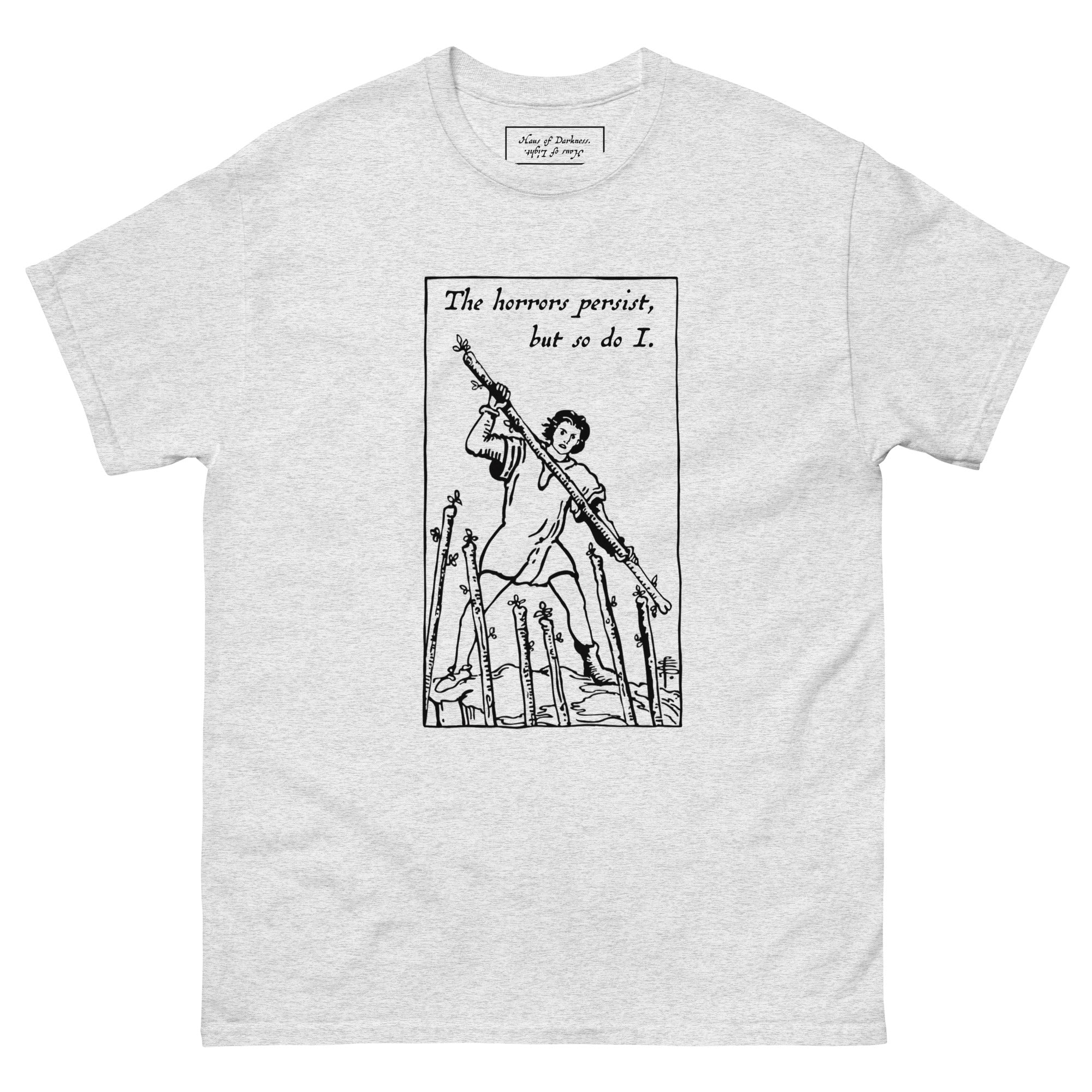 The Horrors Persist Tarot | Unisex Classic Tee-Haus of Darkness, Haus of Light