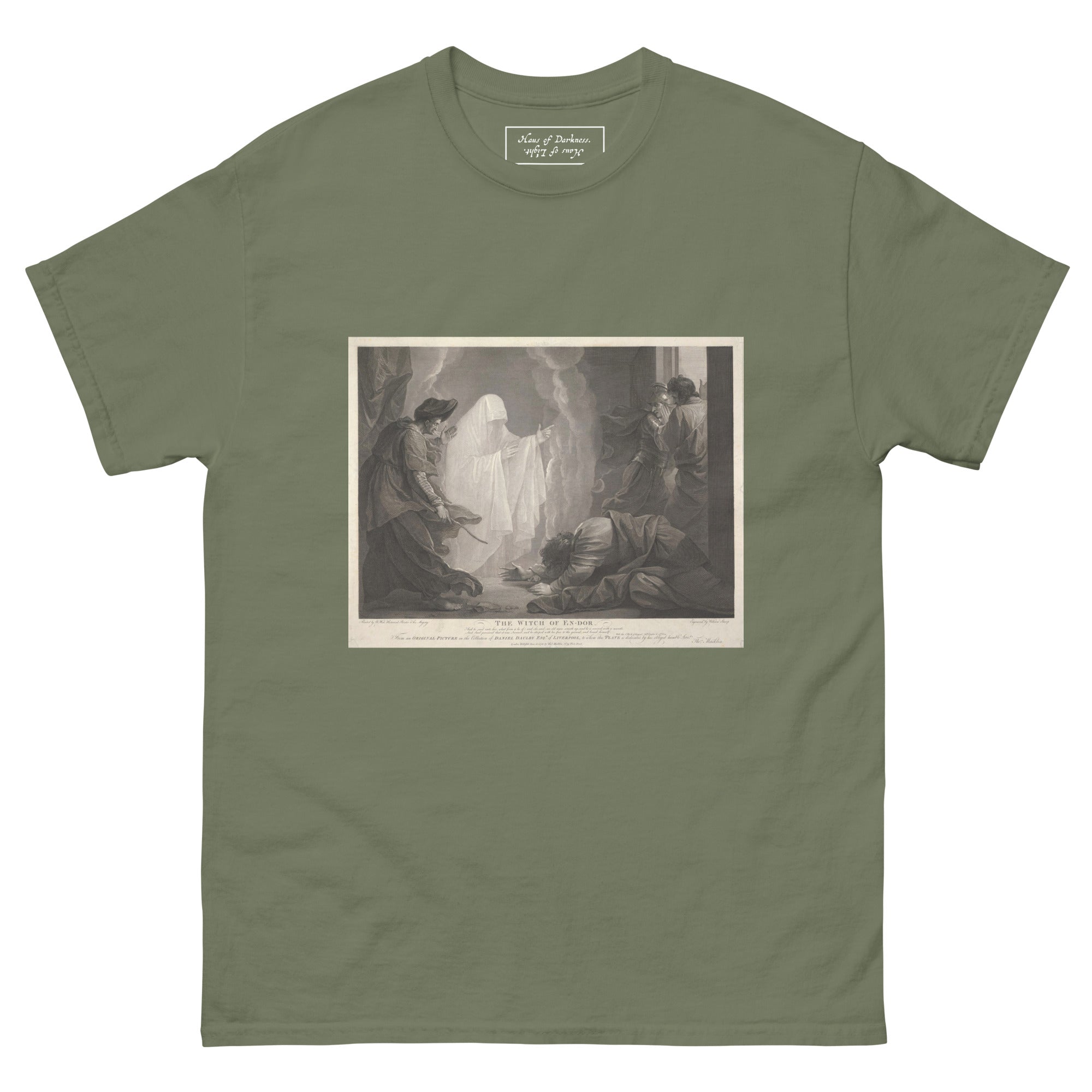 The Witch of En-dor by William Sharp | Unisex Classic Tee-Haus of Darkness, Haus of Light