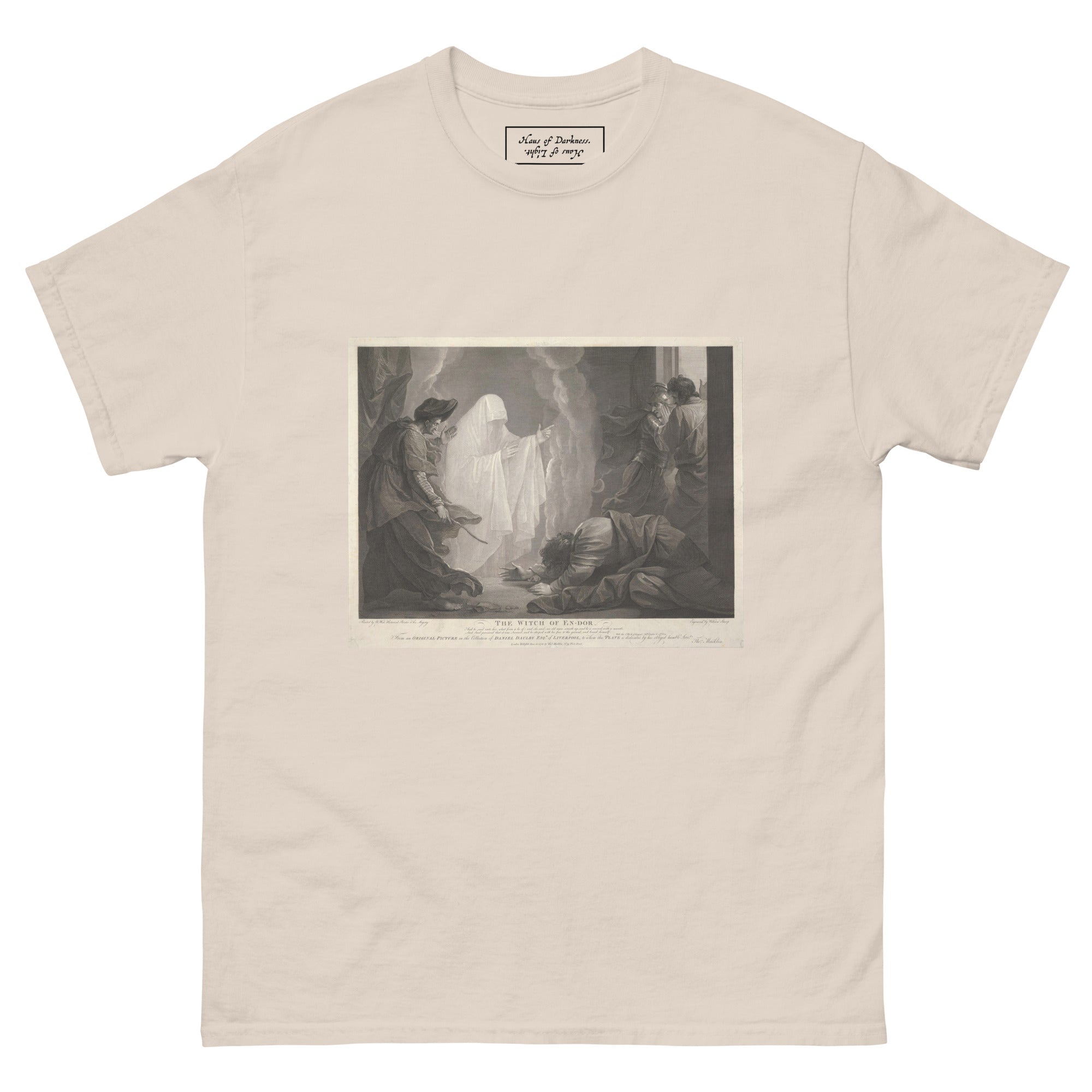 The Witch of En-dor by William Sharp | Unisex Classic Tee-Haus of Darkness, Haus of Light