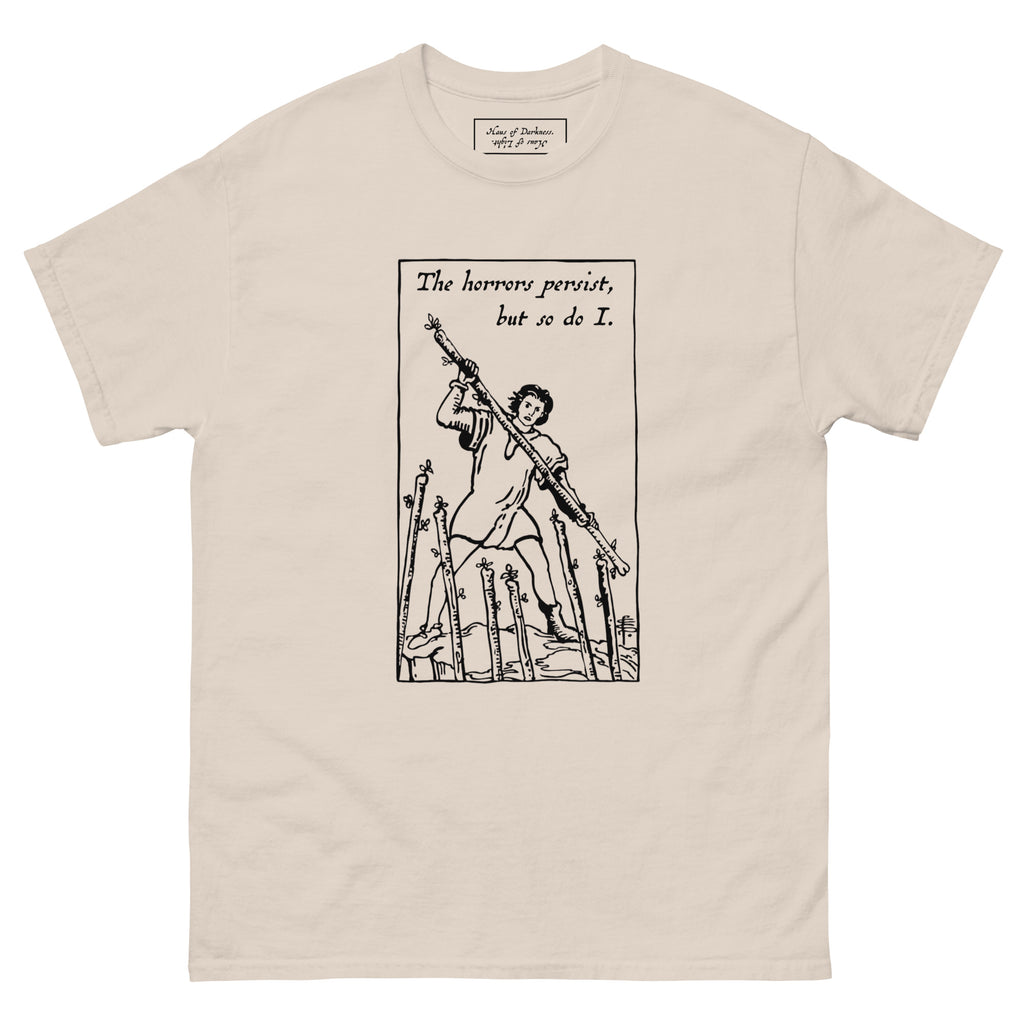 The Horrors Persist Tarot | Unisex Classic Tee-Haus of Darkness, Haus of Light