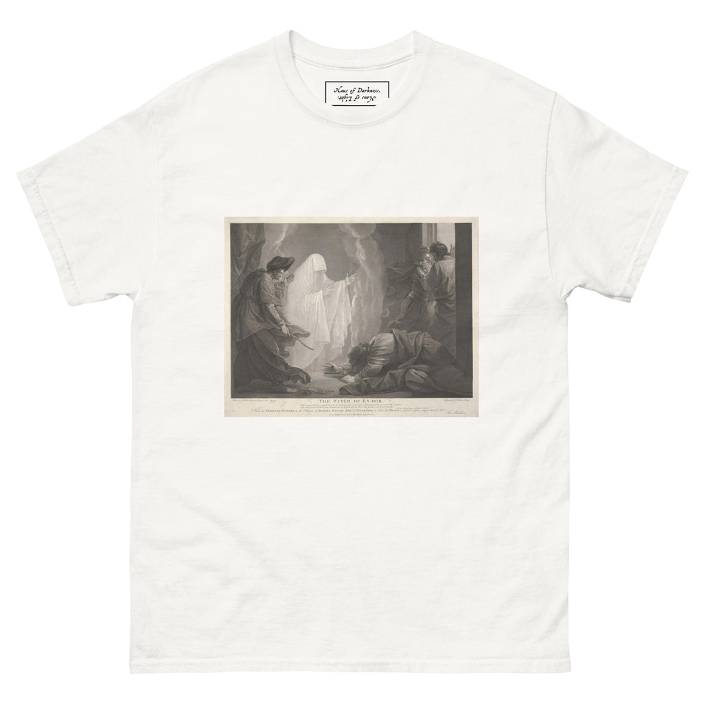 The Witch of En-dor by William Sharp | Unisex Classic Tee-Haus of Darkness, Haus of Light