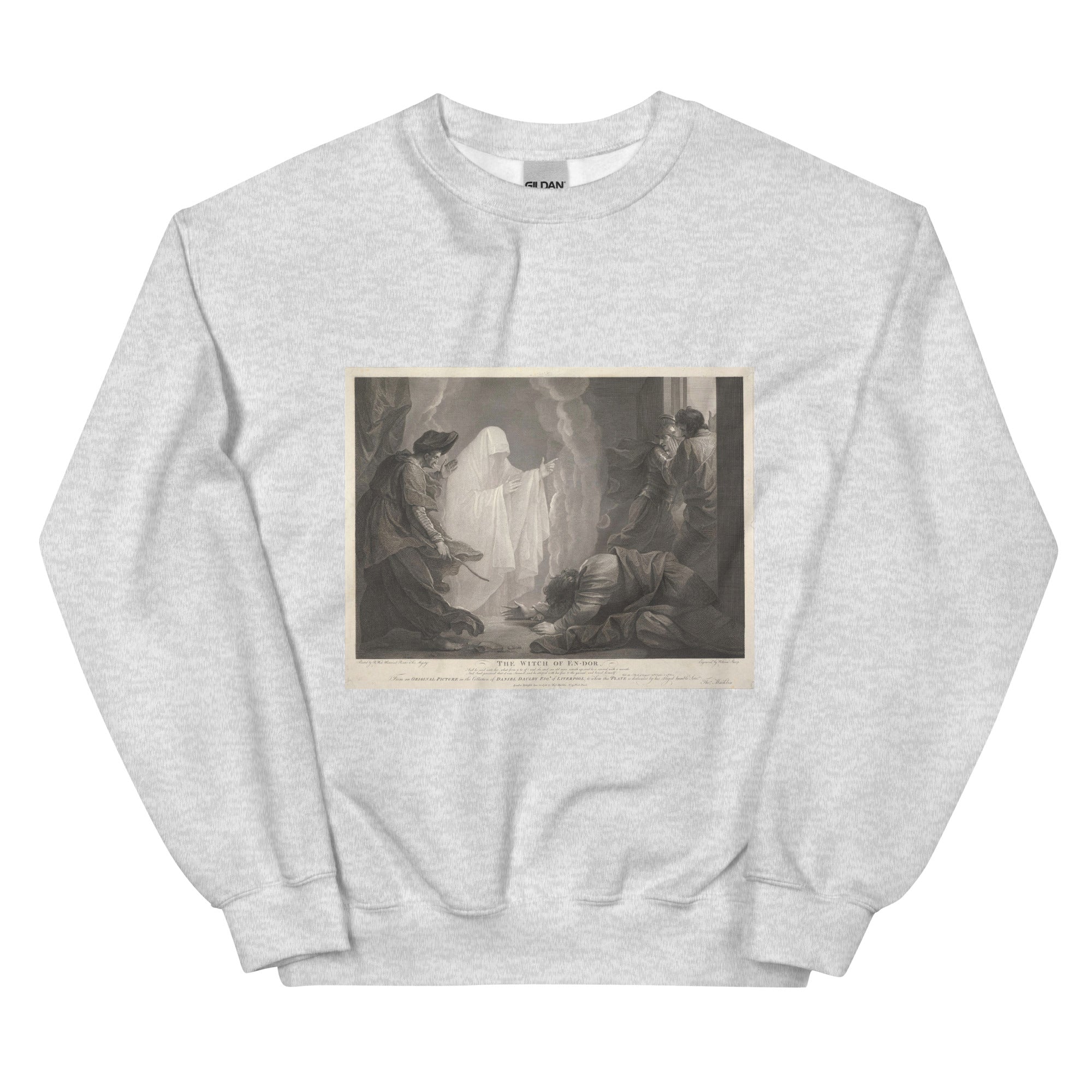 The Witch of En-dor by William Sharp | Unisex Sweatshirt-Haus of Darkness, Haus of Light