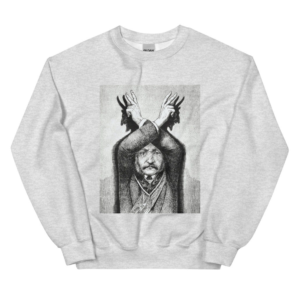 Devil Worship from "The Freemason" by Eugen Lennhoff | Unisex Sweatshirt-Haus of Darkness, Haus of Light
