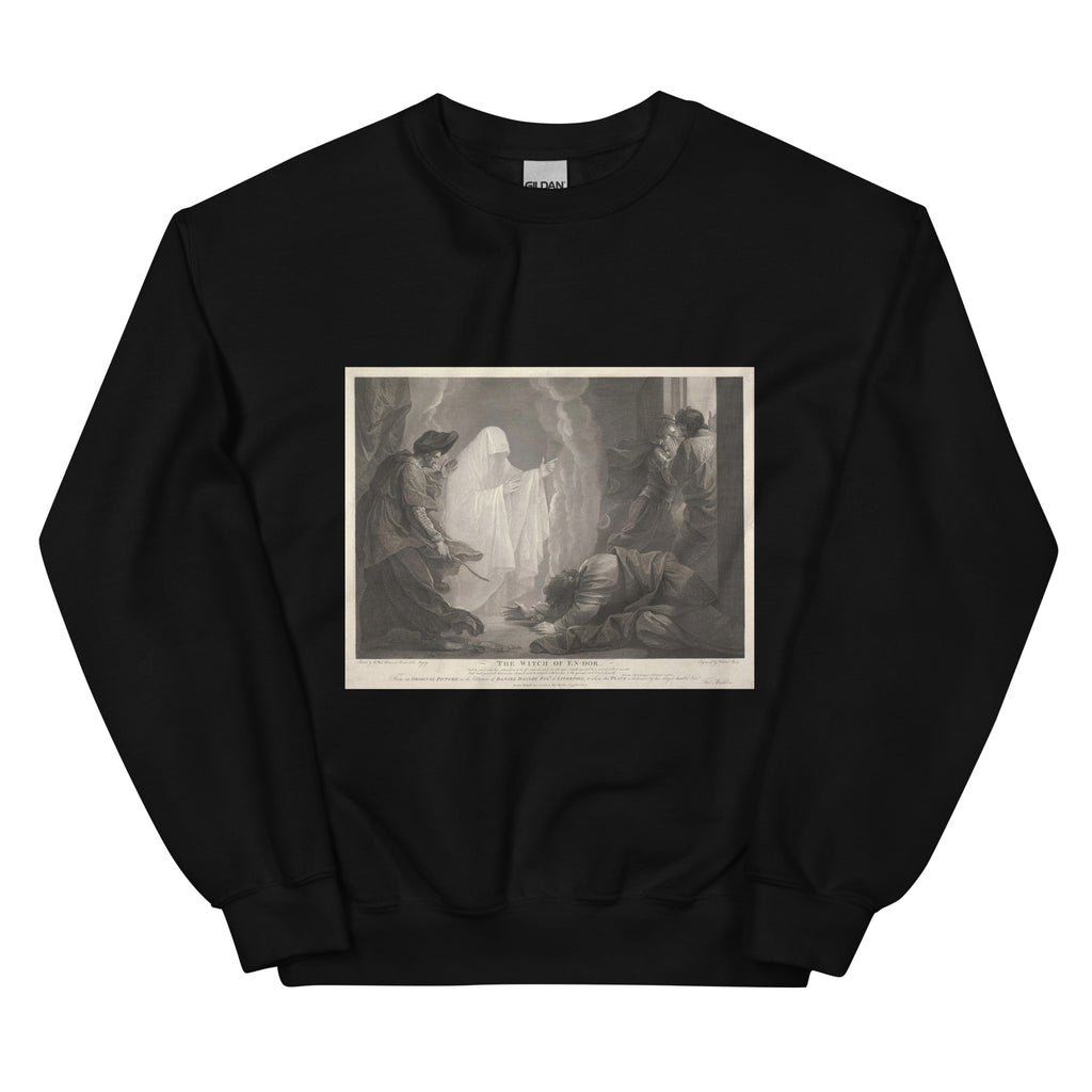 The Witch of En-dor by William Sharp | Unisex Sweatshirt-Haus of Darkness, Haus of Light