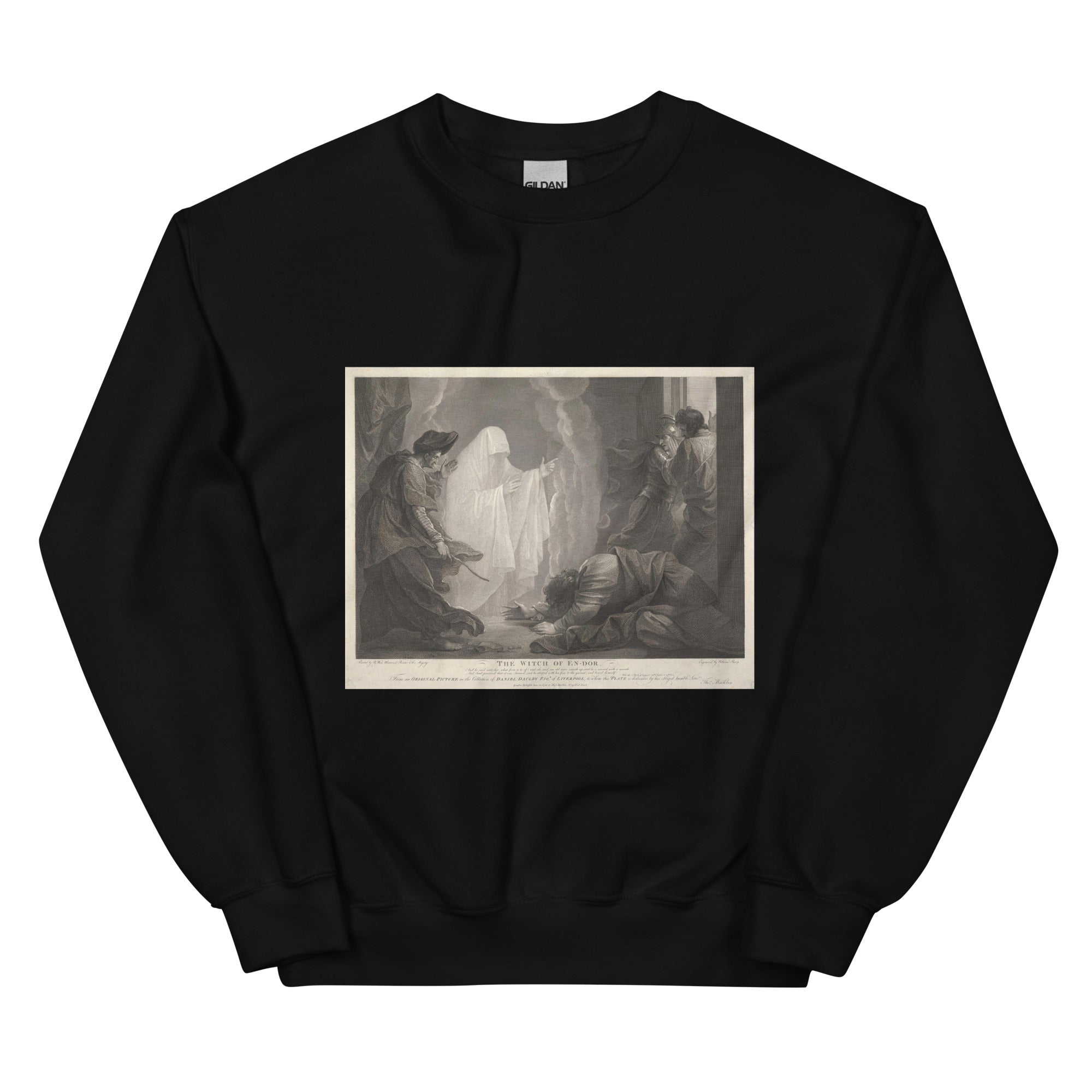 The Witch of En-dor by William Sharp | Unisex Sweatshirt-Haus of Darkness, Haus of Light