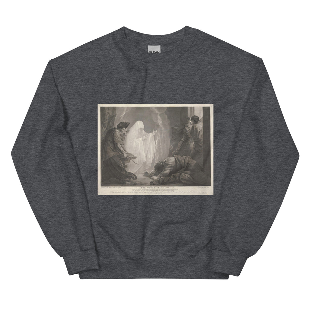 The Witch of En-dor by William Sharp | Unisex Sweatshirt-Haus of Darkness, Haus of Light