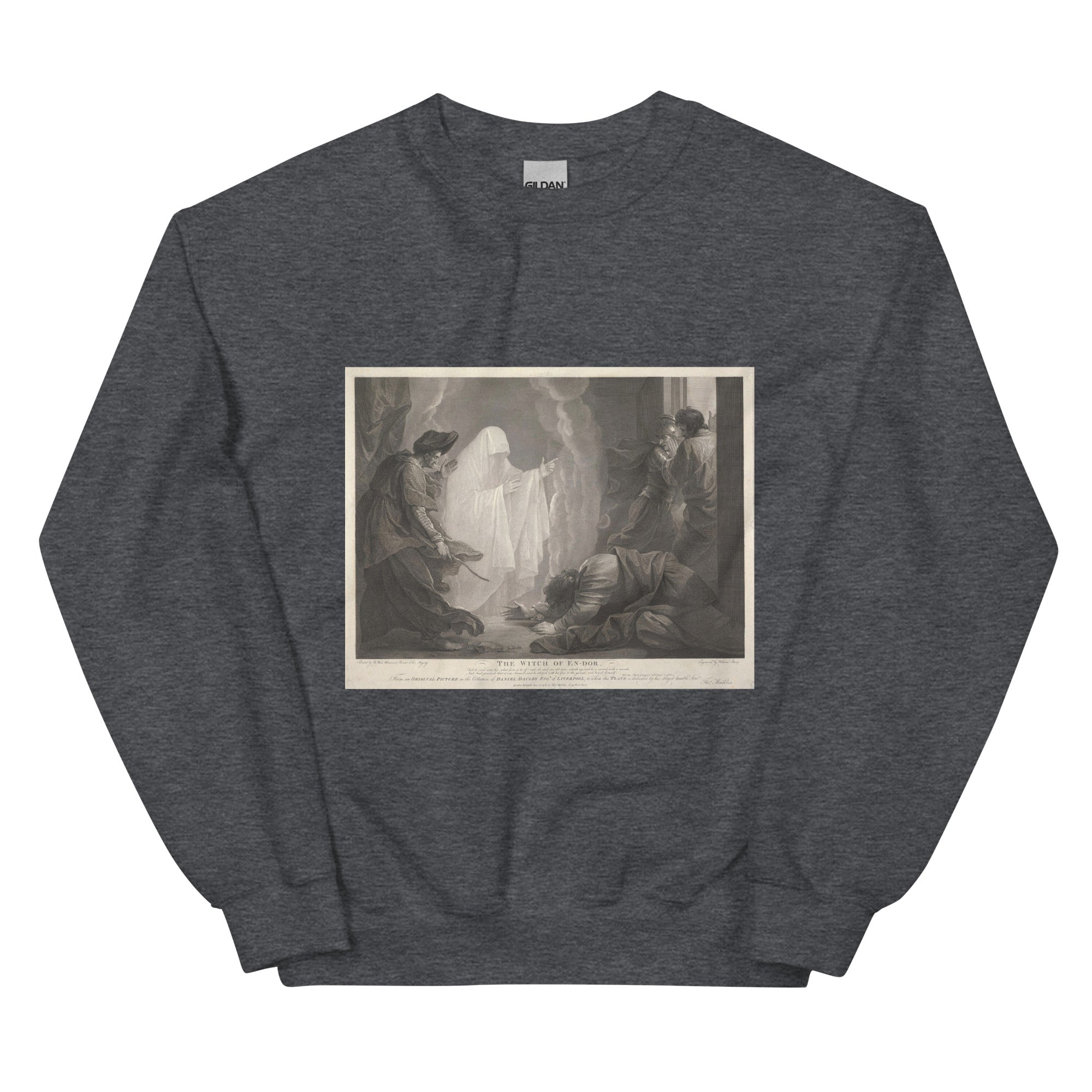 The Witch of En-dor by William Sharp | Unisex Sweatshirt-Haus of Darkness, Haus of Light