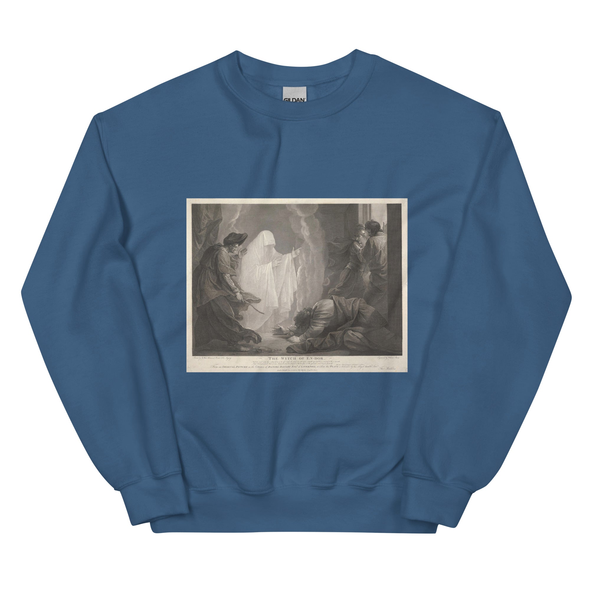 The Witch of En-dor by William Sharp | Unisex Sweatshirt-Haus of Darkness, Haus of Light