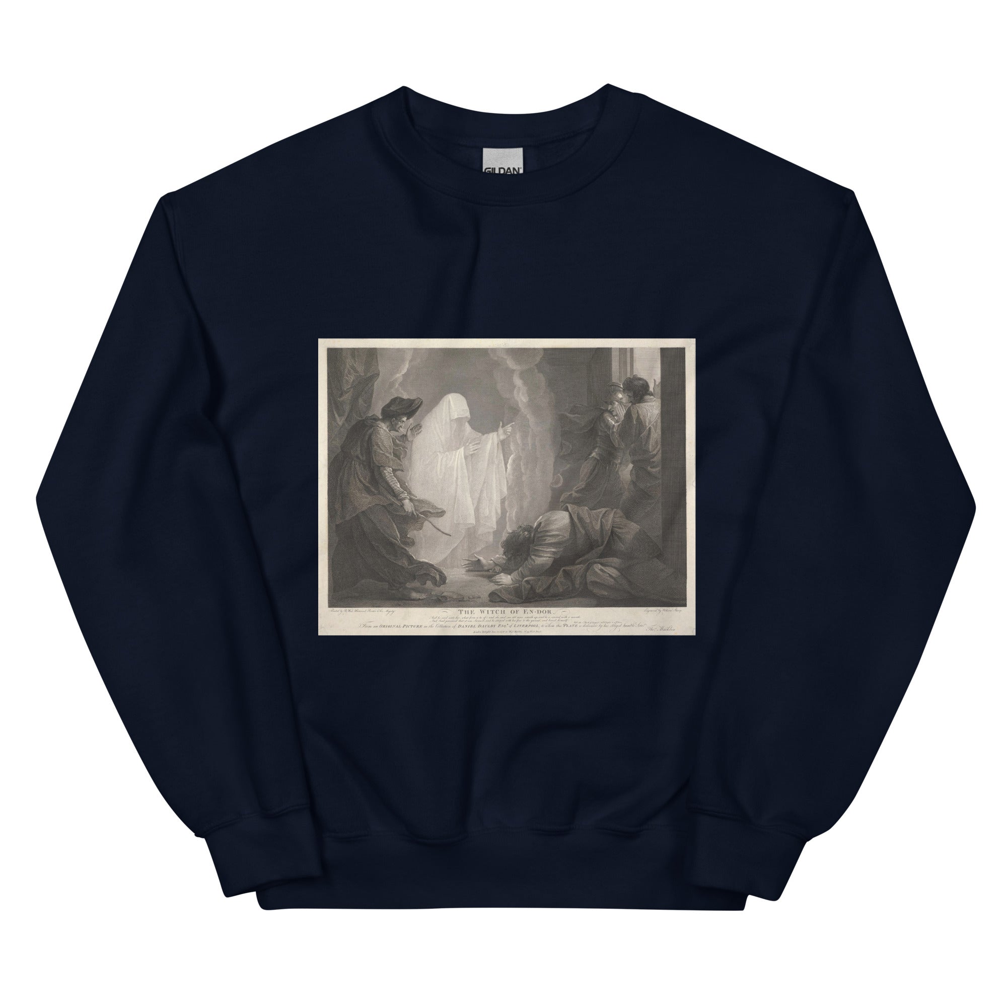 The Witch of En-dor by William Sharp | Unisex Sweatshirt-Haus of Darkness, Haus of Light