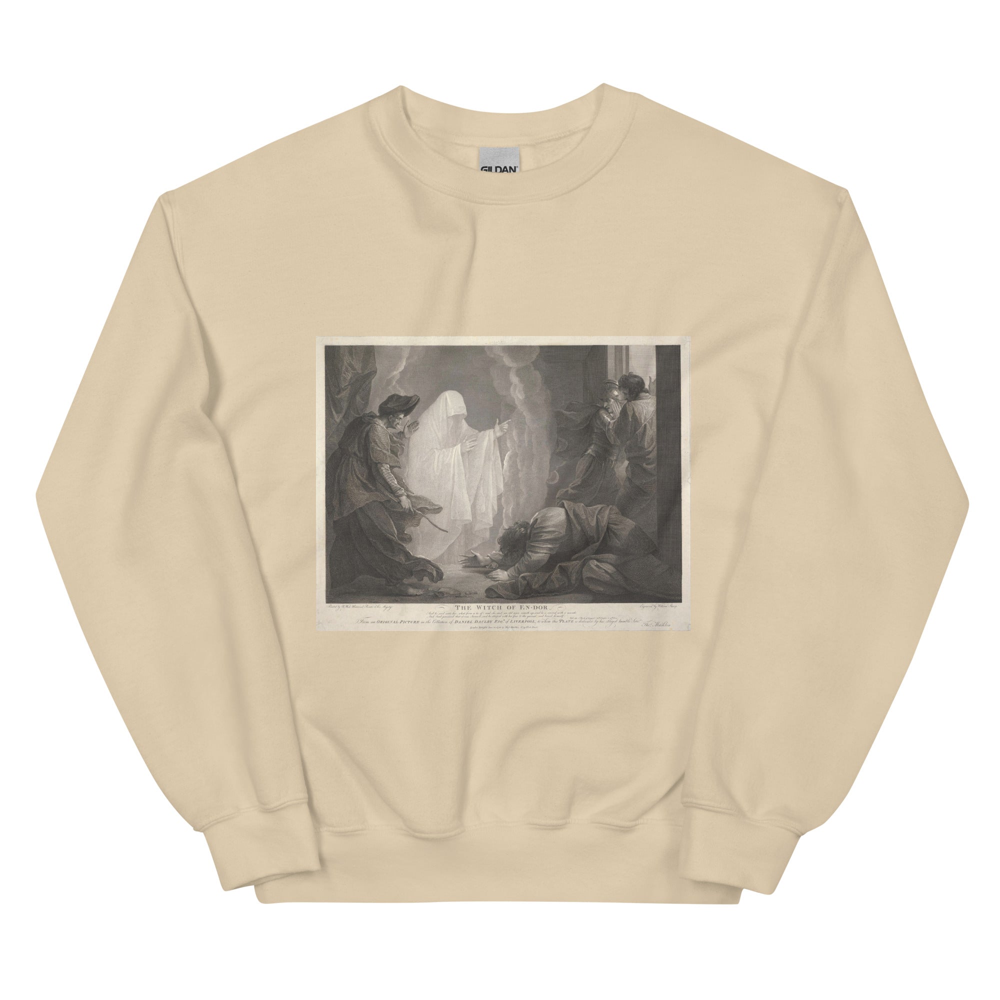The Witch of En-dor by William Sharp | Unisex Sweatshirt-Haus of Darkness, Haus of Light