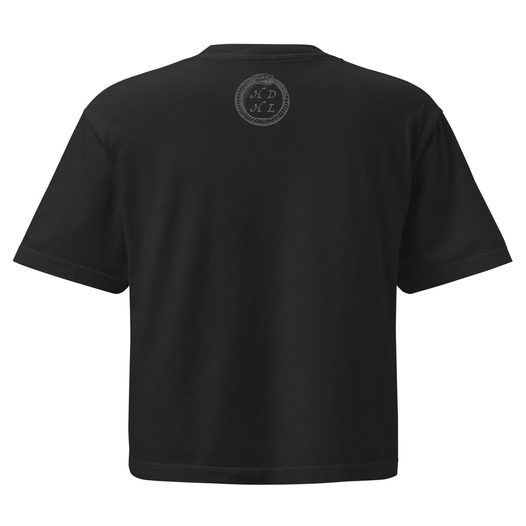 Devil Worship from "The Freemason" by Eugen Lennhoff | Women’s Boxy Tee-Haus of Darkness, Haus of Light