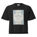 "Libra" Vintage French Astrology Oracle | Women's Boxy Tee-Haus of Darkness, Haus of Light