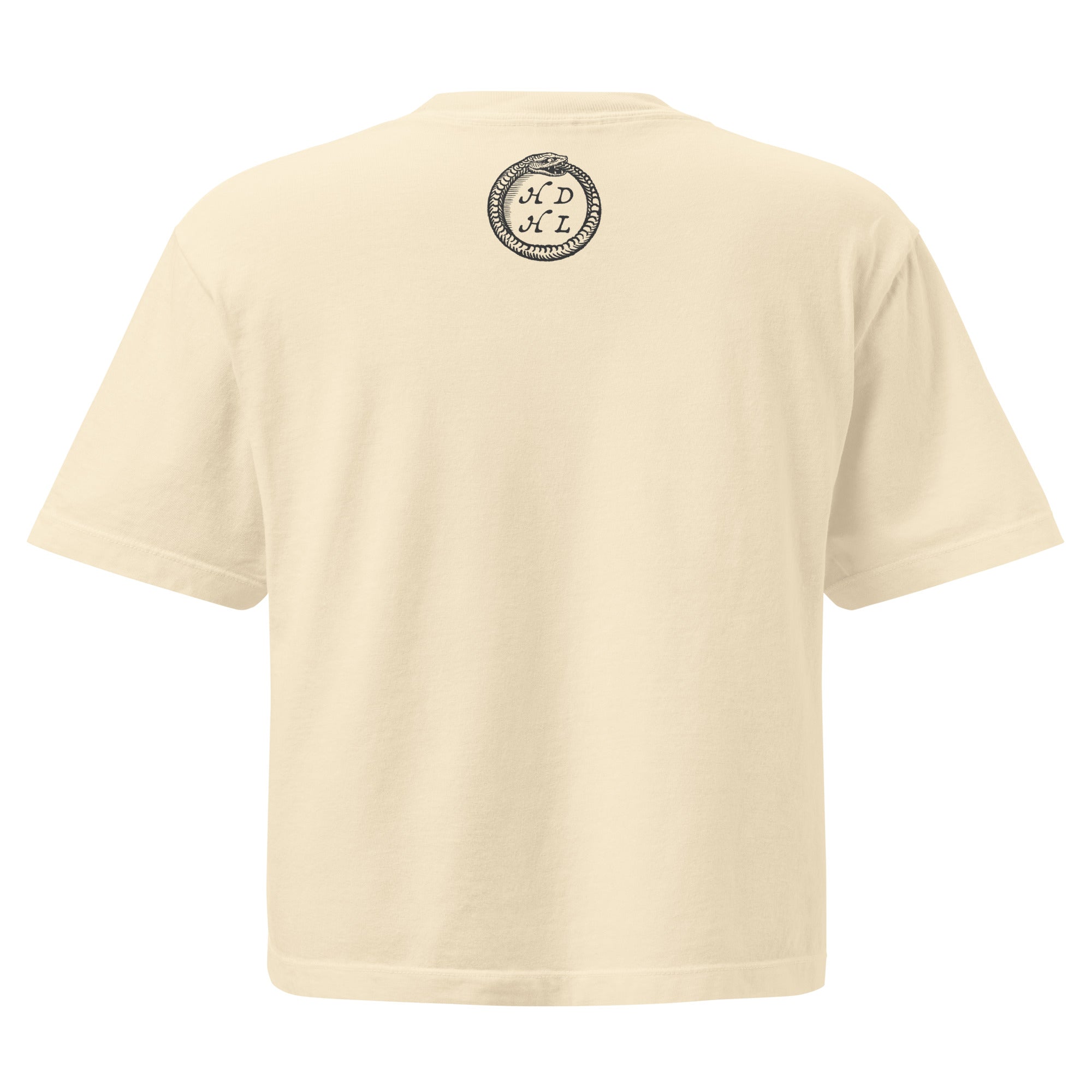 "Virgo" Vintage French Astrology Oracle | Women's Boxy Tee-Haus of Darkness, Haus of Light